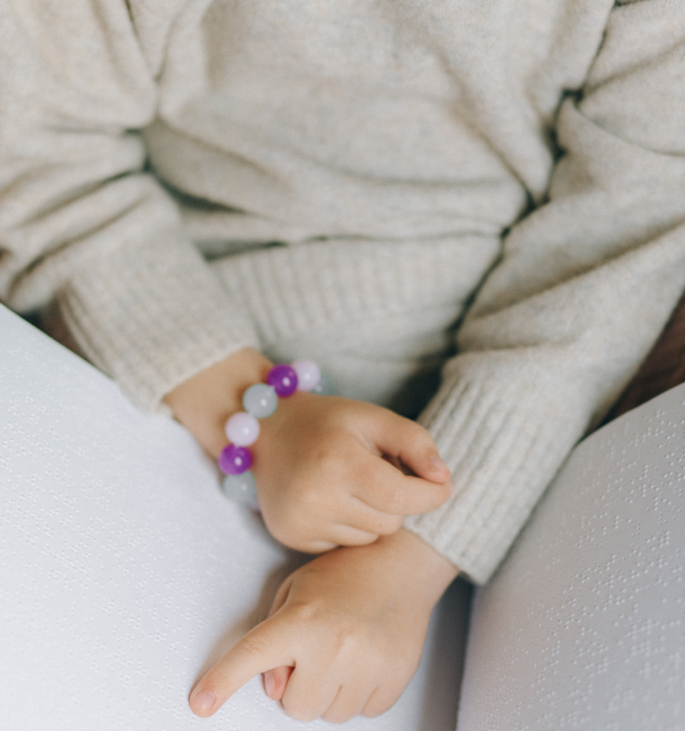 Batten disease braille