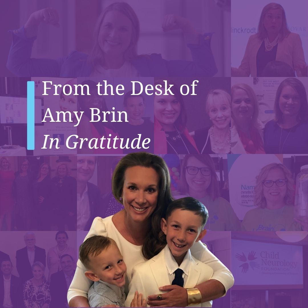 In Gratitude, A Statement from Amy Brin