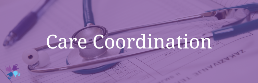 Care Coordination webpage header